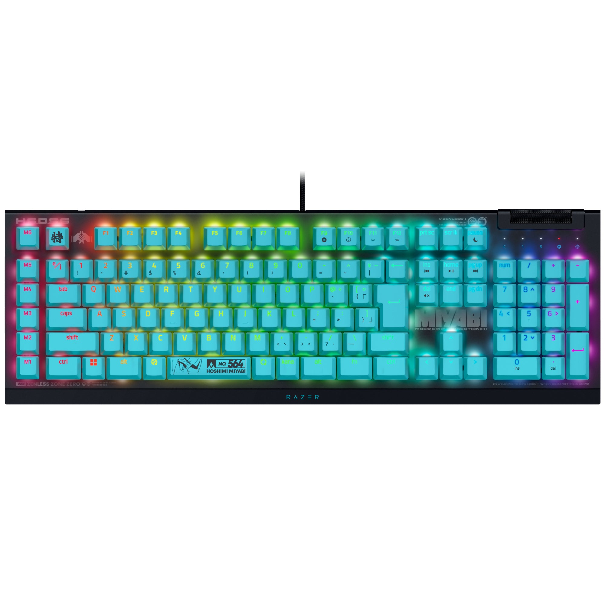Razer BlackWidow V4 X JP Zenless Zone Zero Edition ブラック