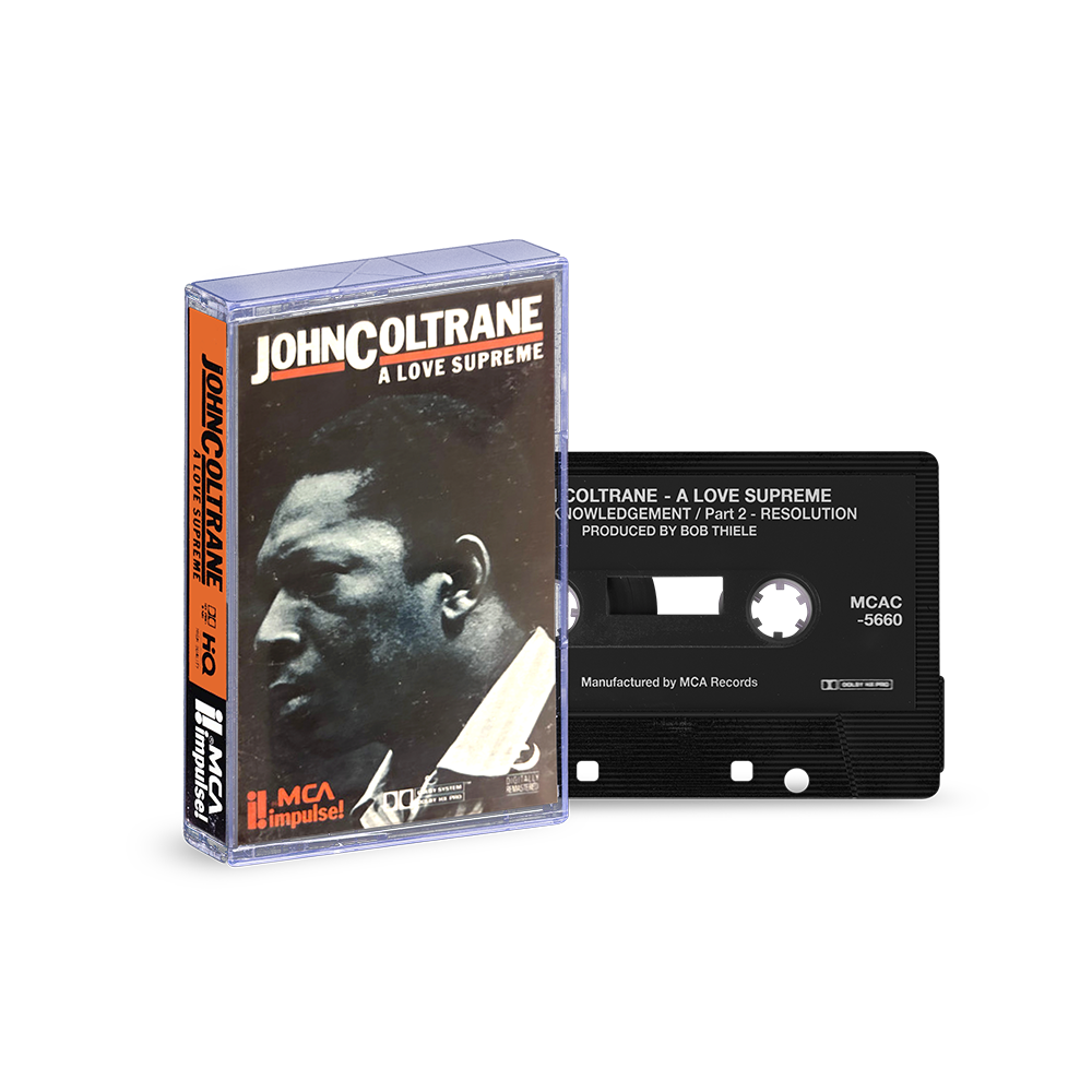 John Coltrane: A Love Supreme Cassette - Verve Record Store