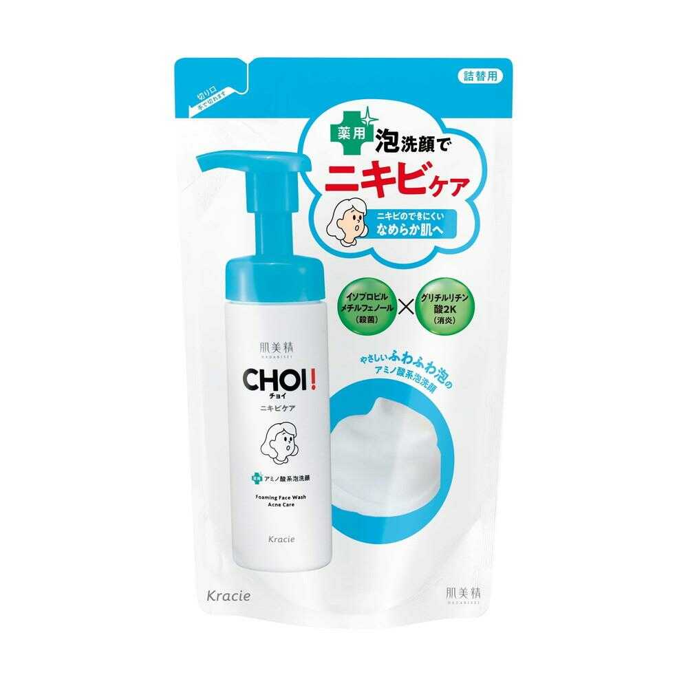 医薬部外品】肌美精 CHOI薬用泡洗顔 ニキビケア 詰替用 140ml