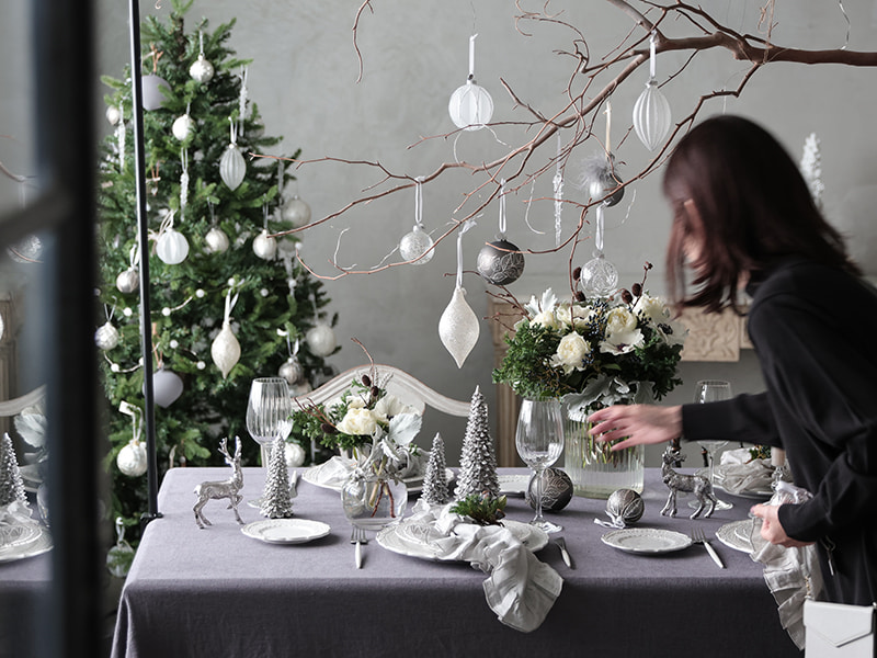 おしゃれなクリスマスのテーブルコーディネートを作るヒント