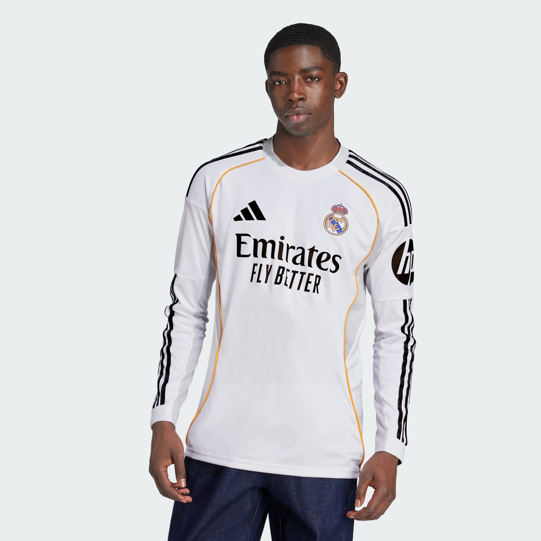 Adidas Mens Real Madrid 25/26 Home Jersey White – Sedgars SA
