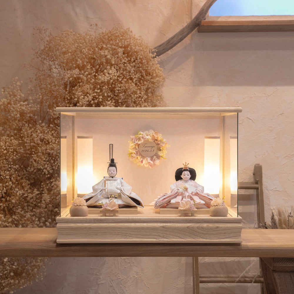 雛人形 kokokara（ここから） 和花-nodoka- 花飾りひな人形（メーカー