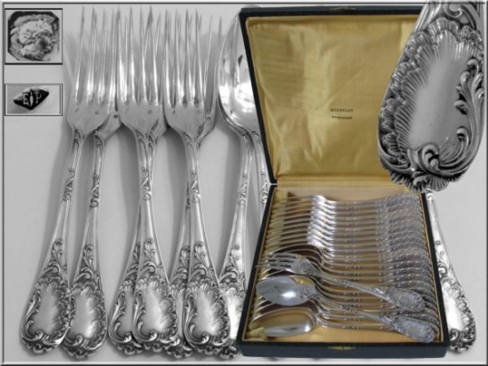 フランスの高級シルバーカトラリー ピュイフォルカ(PUIFORCAT) 芸術的