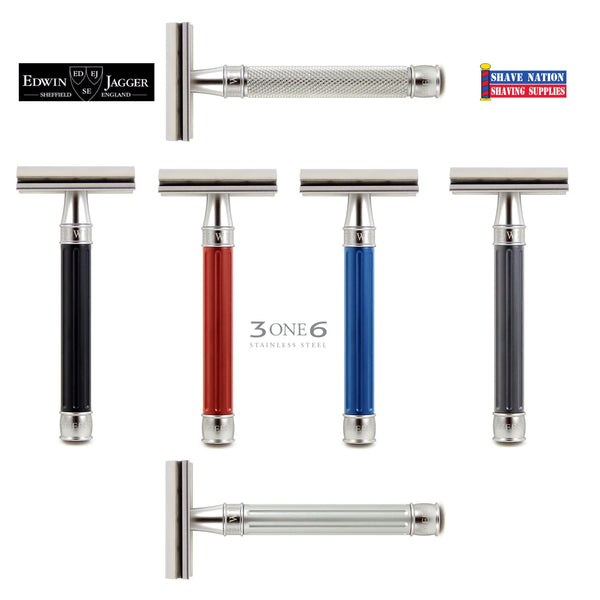 エドウィンジャガー 両刃カミソリ本体 3one6 Edwin Jagger 3ONE6