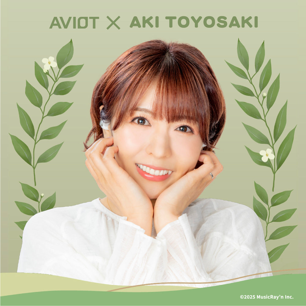 AVIOT TE-V1R-YDR｜豊崎愛生 コラボ完全ワイヤレスイヤホン【公式】