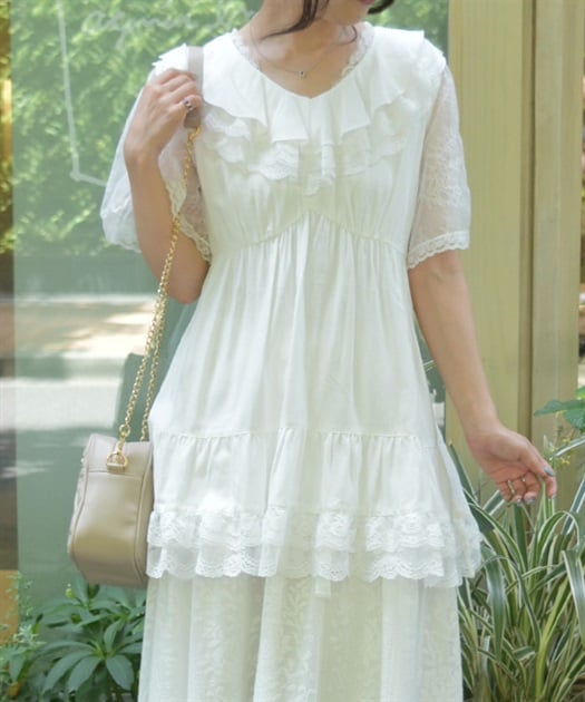 ボリュームフリルチュニック | axes femme online shop