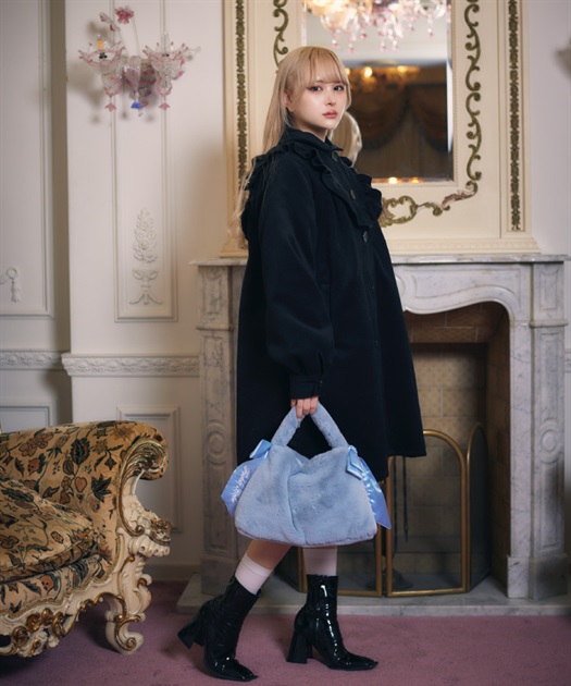 ラウンドフリルコート | Fickle Bebe -outlet- | axes femme online