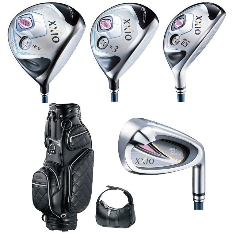12 初心者オススメ ゴルフクラブセット レディース バッグ ゼクシオ 12
