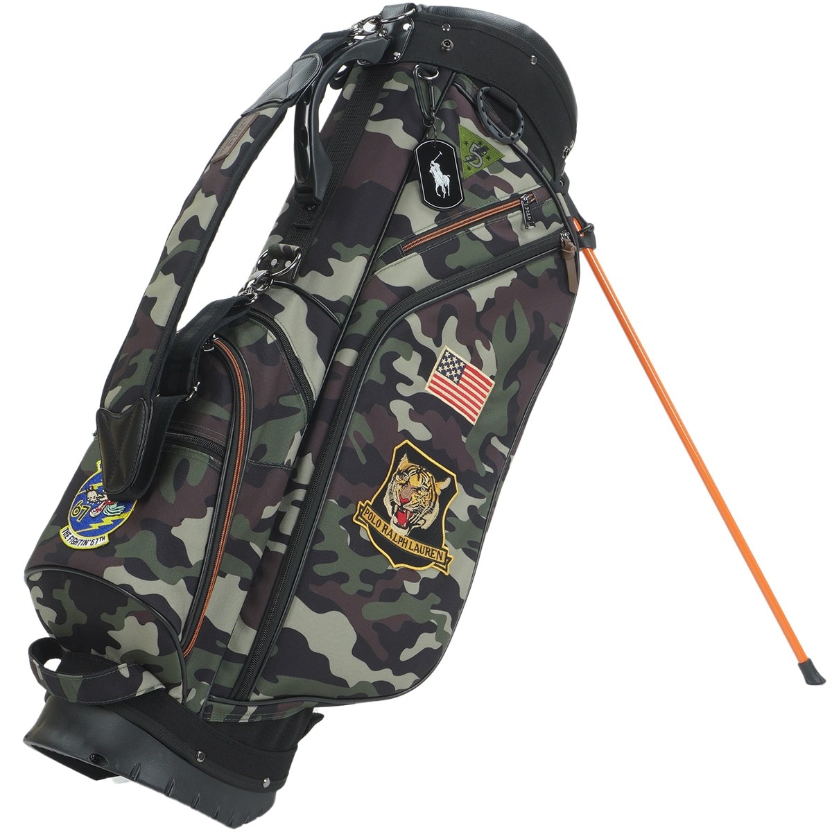 ポロ ラルフローレン キャディバッグ タイガーシリーズ 迷彩 寅 【公式