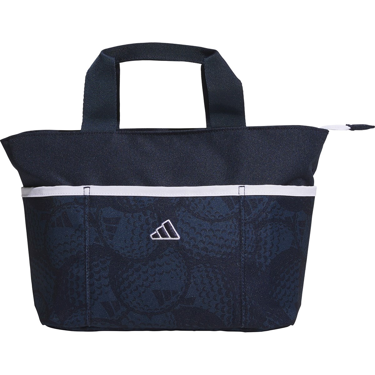 保冷ポケット付き ゴルフボールグラフィック ラウンドトートバッグ