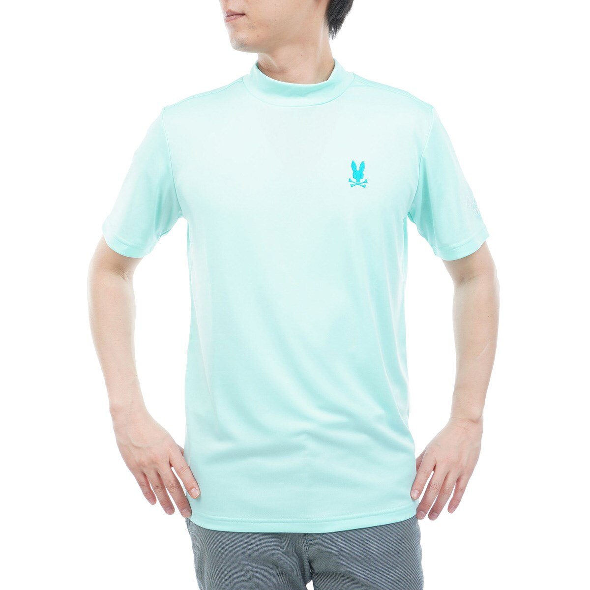 GOLF ベーシックバニー モックネック半袖Tシャツ(半袖シャツ