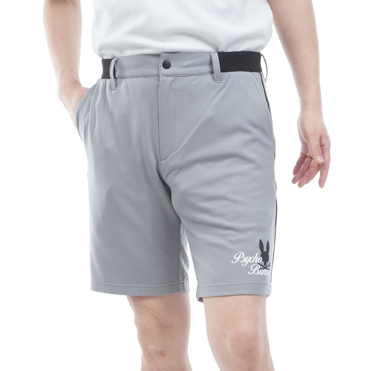 GOLF ラインモチーフ PBグラフィック ストレッチ ハーフパンツ(ハーフ