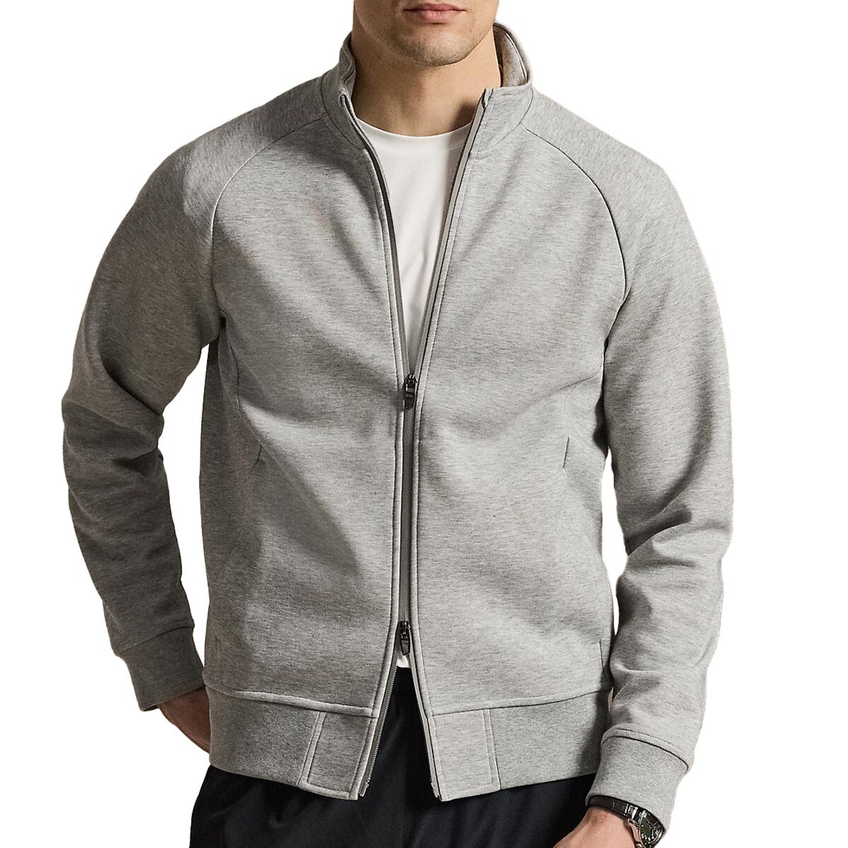 RLX ダブルニット モックネック トラックジャケット(アウター(ブルゾン