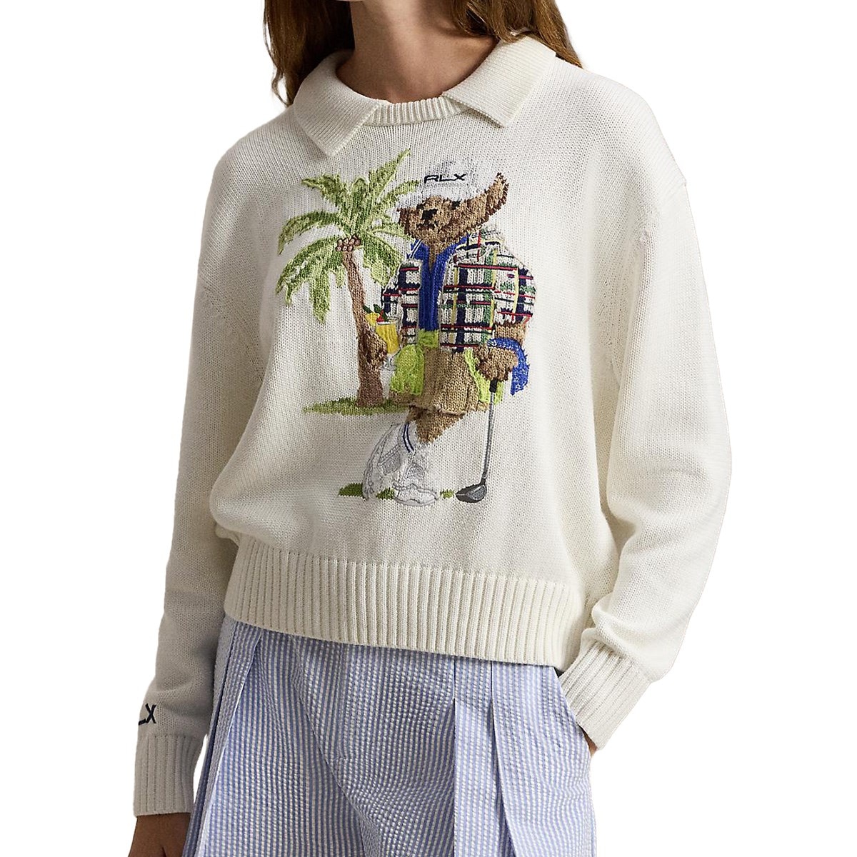 RLX Polo ベア パフォーマンス ポロ セーター レディス(中間着