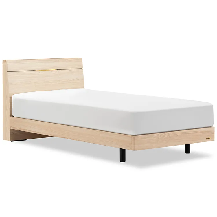 フランスベッド］ベッドフレーム【シングル】 レッグタイプ ナチュラル