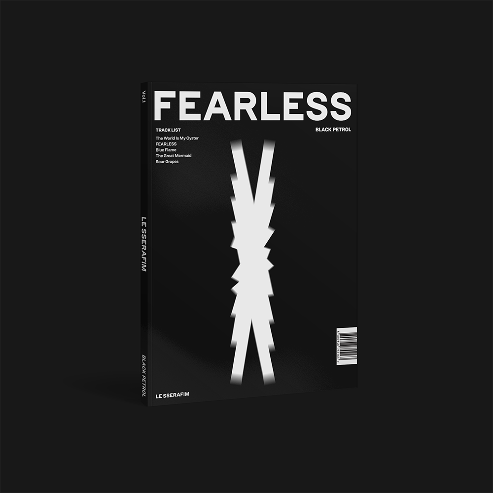 1st Mini Album 'FEARLESS' BLACK PETROL - LE SSERAFIM Official Store