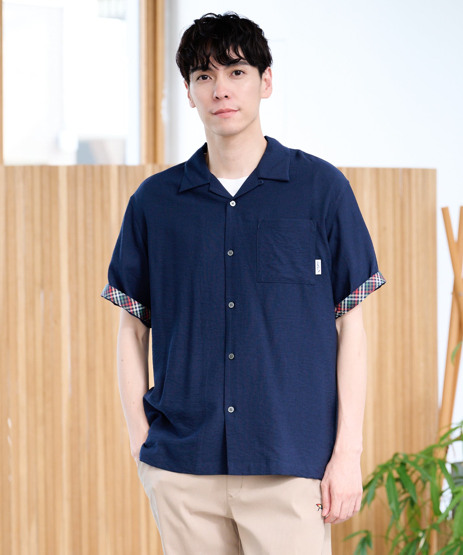 アムンゼン オープンカラーシャツ（シャツ/ブラウス/メンズ