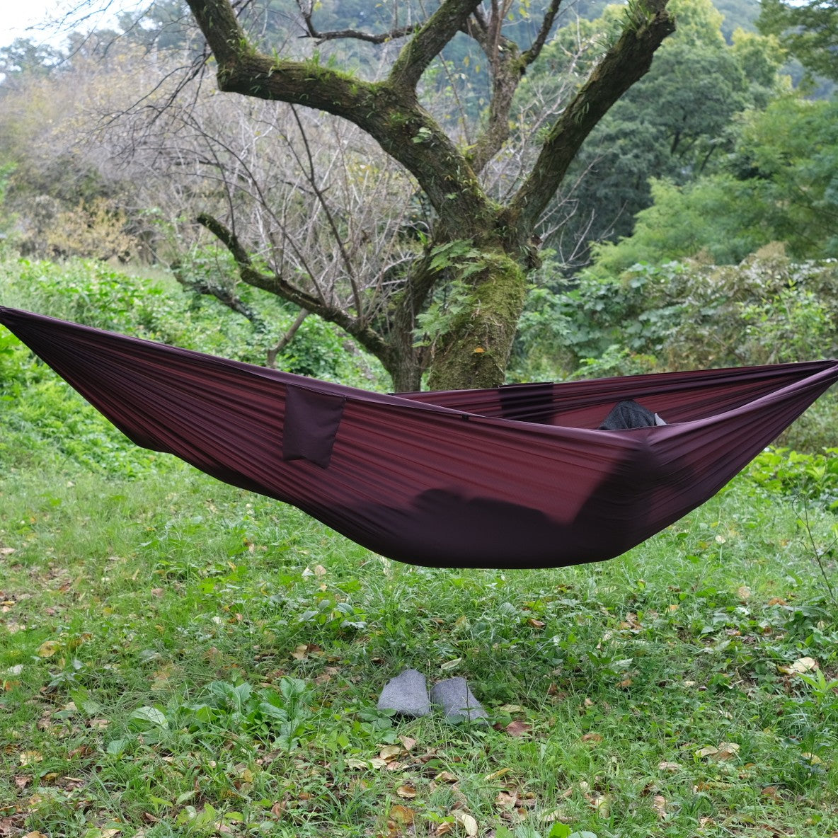 ゲッカビジン 二重織り（シノギングに適した極上な寝心地のハンモック