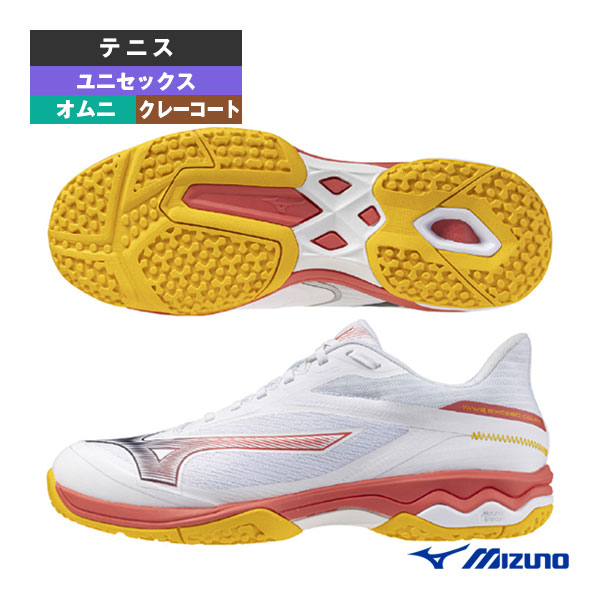 ミズノ シューズ ]ウエーブエクシードコート ワイド OC WAVE EXCEED