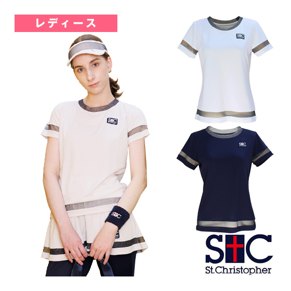 セントクリストファー ウェア（レディース） ]グリッターレースゲーム