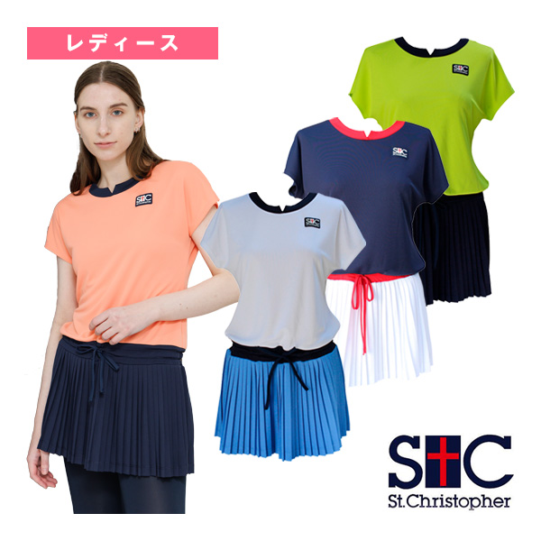セントクリストファー ウェア（レディース） ]プリーツゲーム