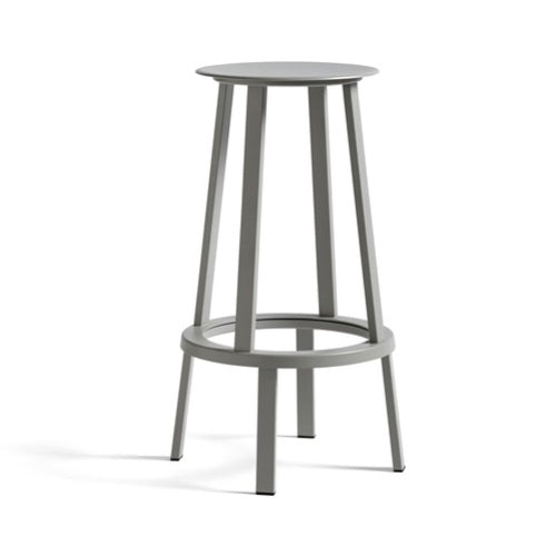 REVOLVER BAR STOOL HIGH スカイグレー H760mm - YAMAGIWA OnlineStore