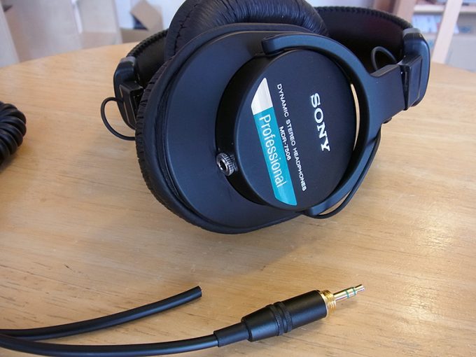 MDR-7506】脱着化/ヘッドホンカスタム 渋谷のお客様