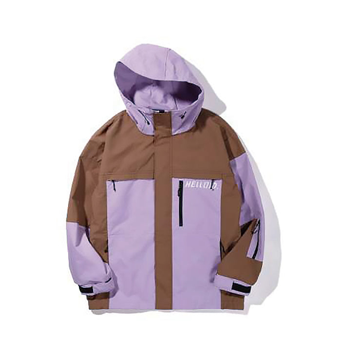 スノーボード ウェア ヘルロイド HELLOID 3LAYER RIDE JACKET PURPLE