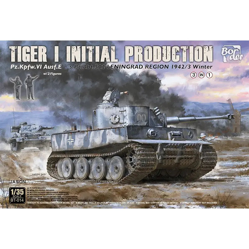 Border Models 1/35 Tiger I Initial Production s.Pz.Abt.502 Leningrad