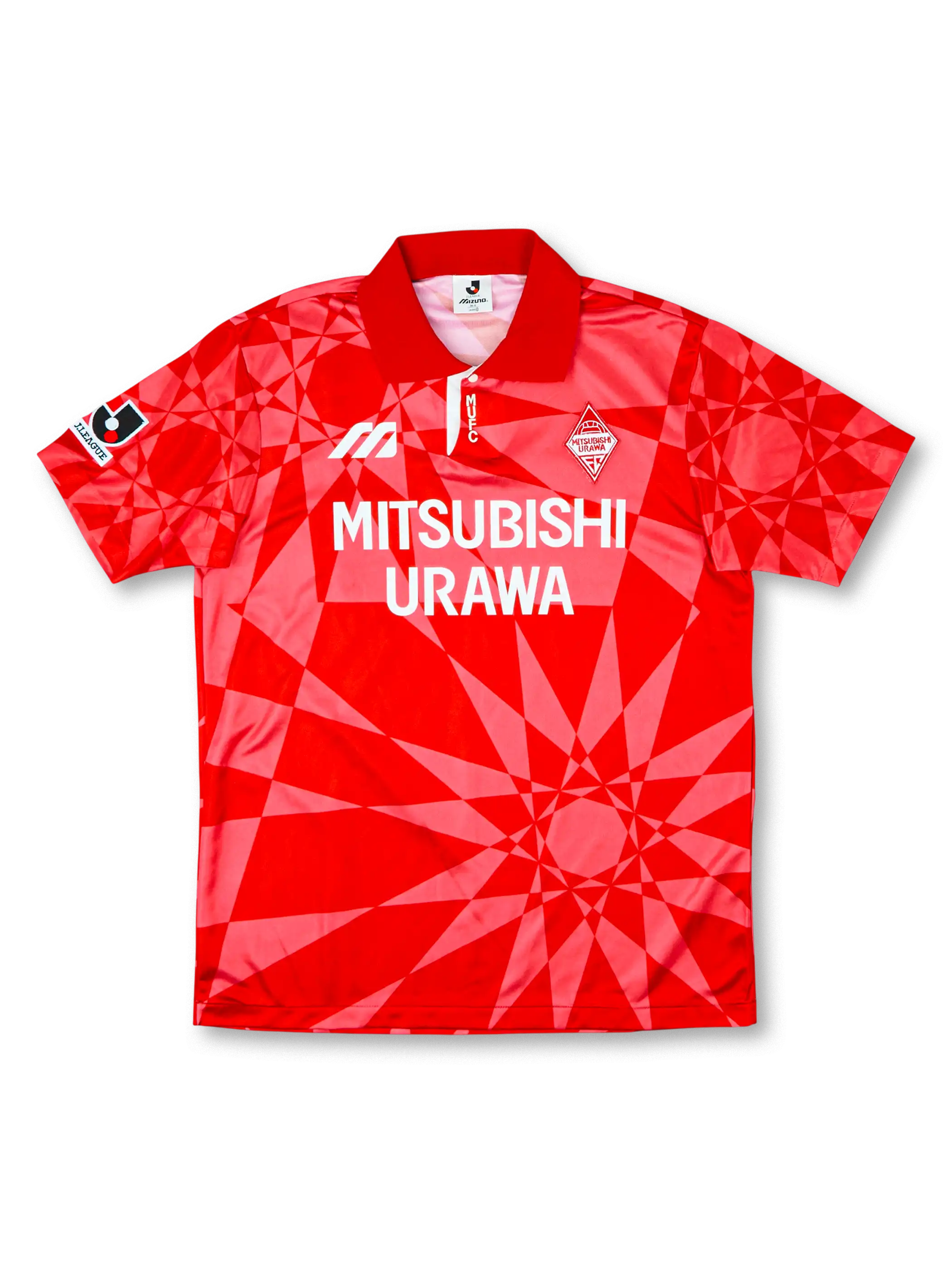 1993年 浦和レッズ ホームユニフォーム（三菱URAWA／ミズノ製）-KICKO
