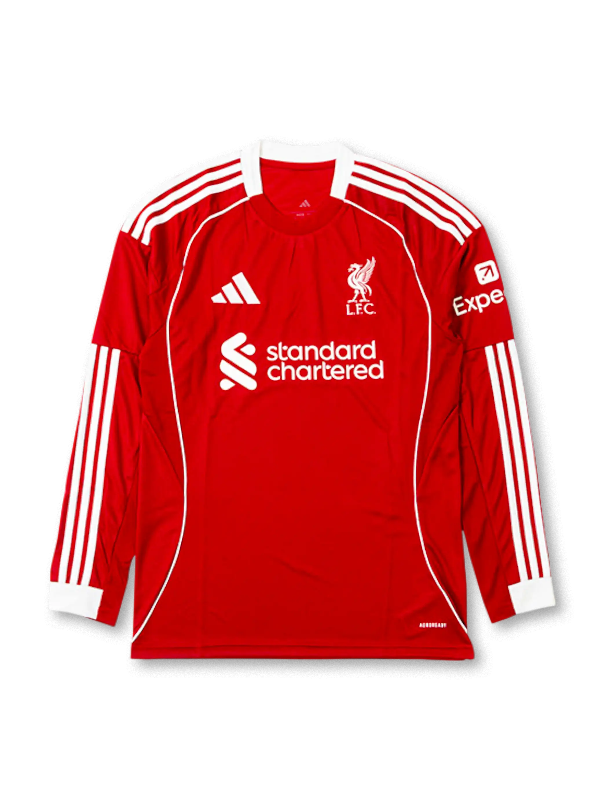 2025-2026年 リヴァプール ホーム ロングスリーブユニフォーム-KICKO