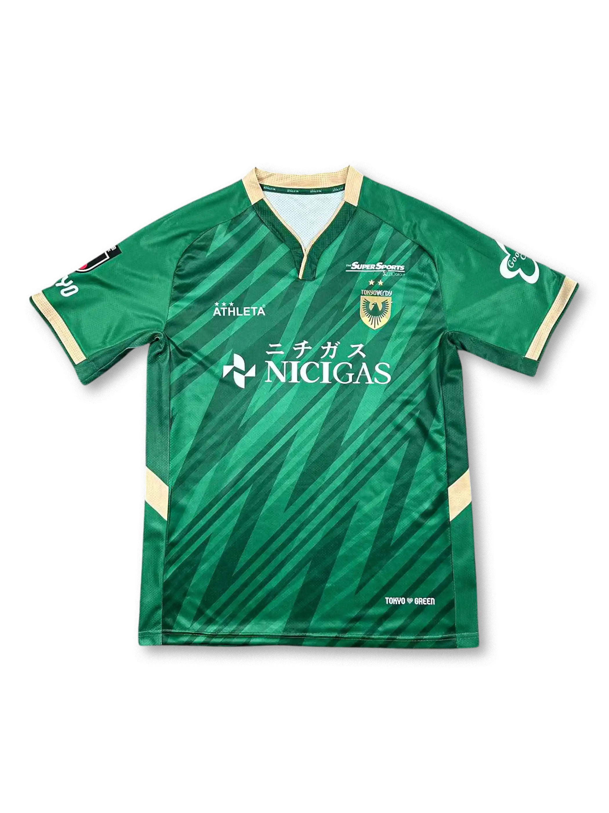 2025–2026 東京ヴェルディ ホーム グリーンジオメトリック-KICKO – Kicko
