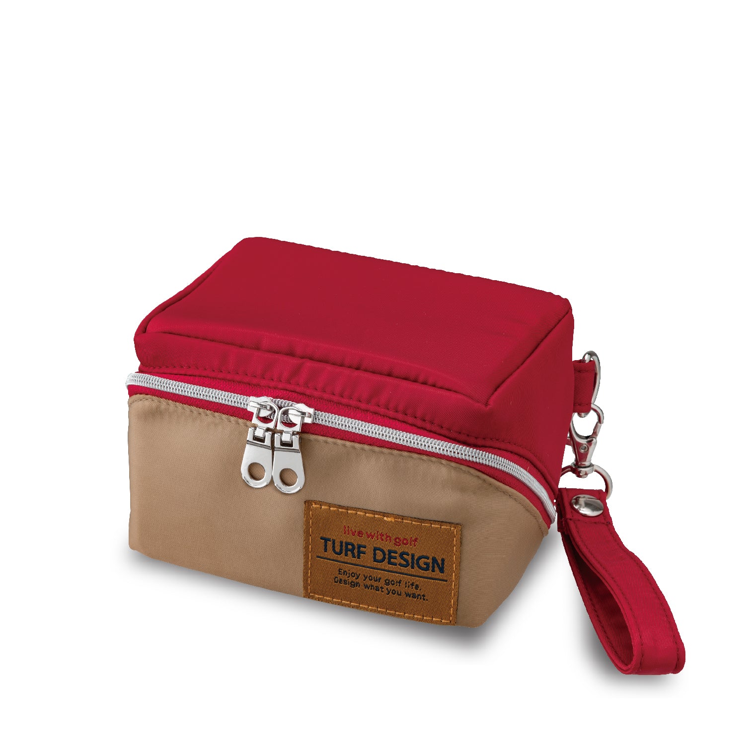 ゴルパカ Mサイズ TDGP-BC75M レッド/ベージュ – TURF DESIGN公式ページ