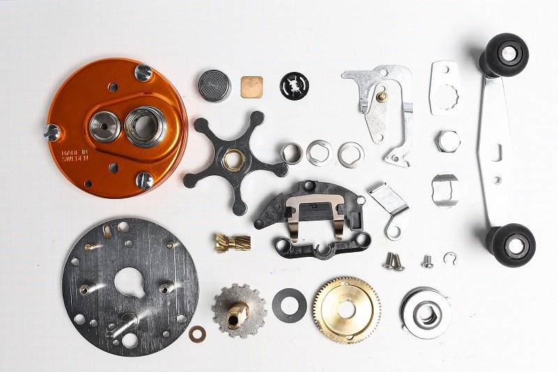 アブガルシア アンバサダー 4500 C サンセットオレンジ 未使用並み