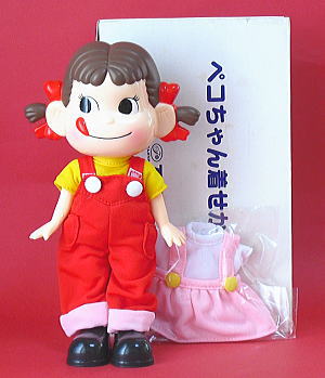 ザ・逸品堂】商品詳細ページ / 不二家「ペコちゃん」着せかえ人形