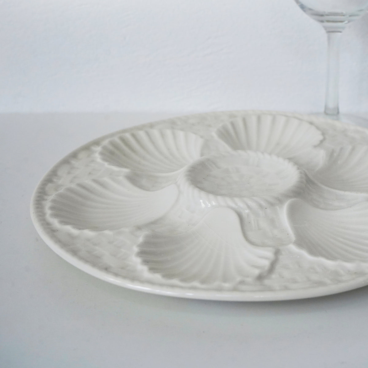 フランスアンティーク ♧ ロンシャン ♧ オイスタープレート24cm 2枚