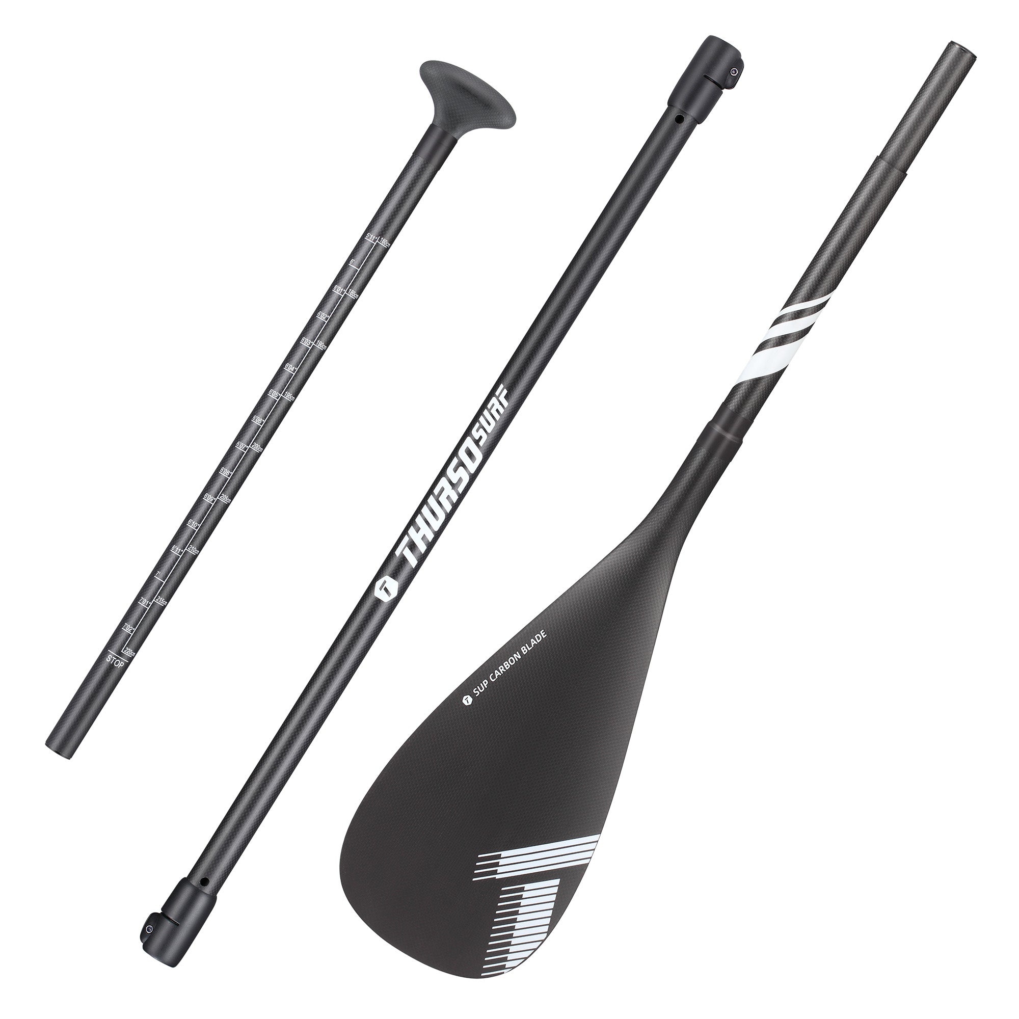 Carbon Elite Paddle | Full Carbon 3-Piece Lightweight SUP Paddle