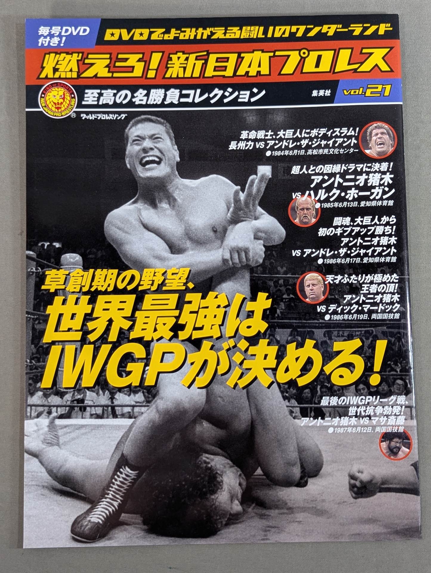 燃えろ!新日本プロレス vol.21 – 闘道館