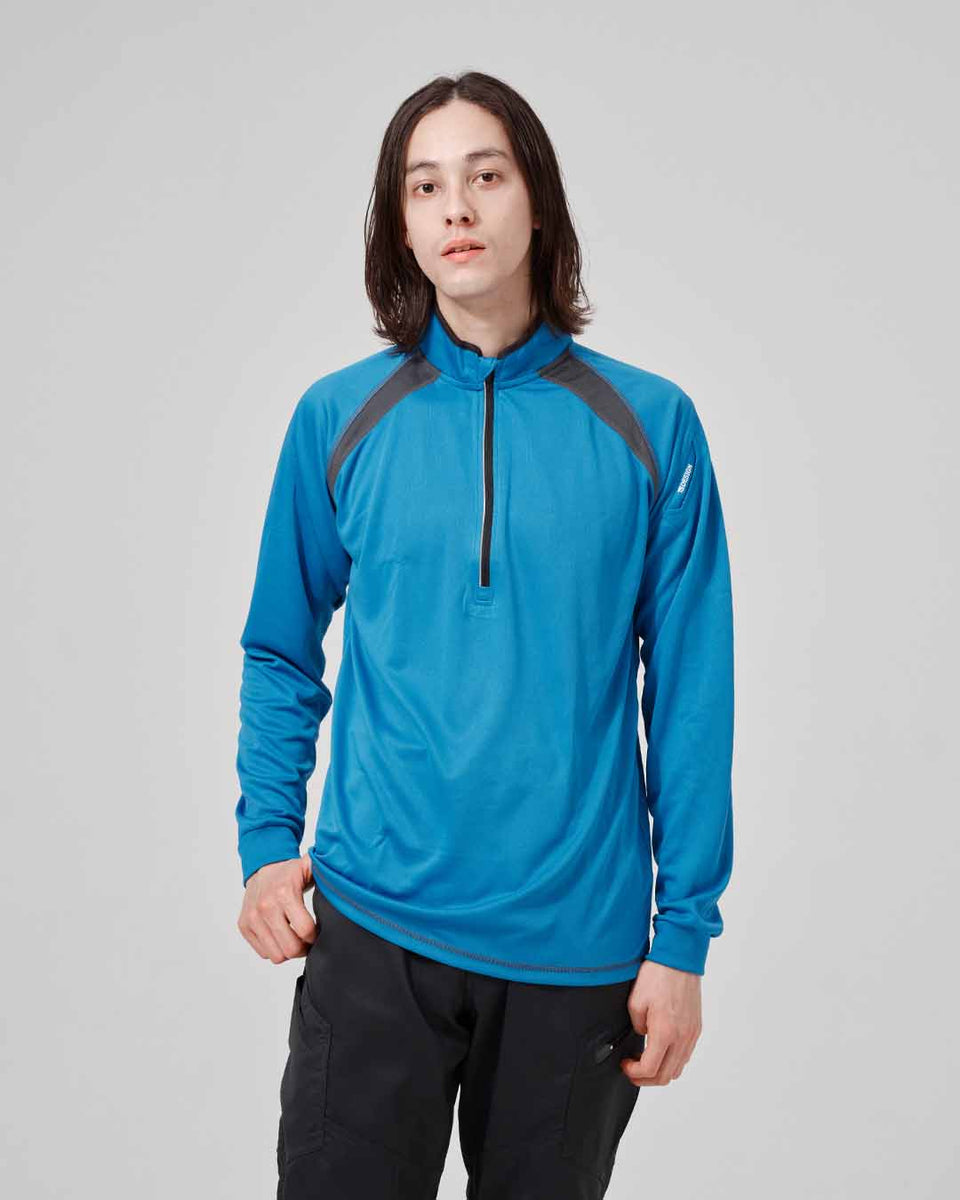 3025 ロングスリーブハーフジップ – TS DESIGN