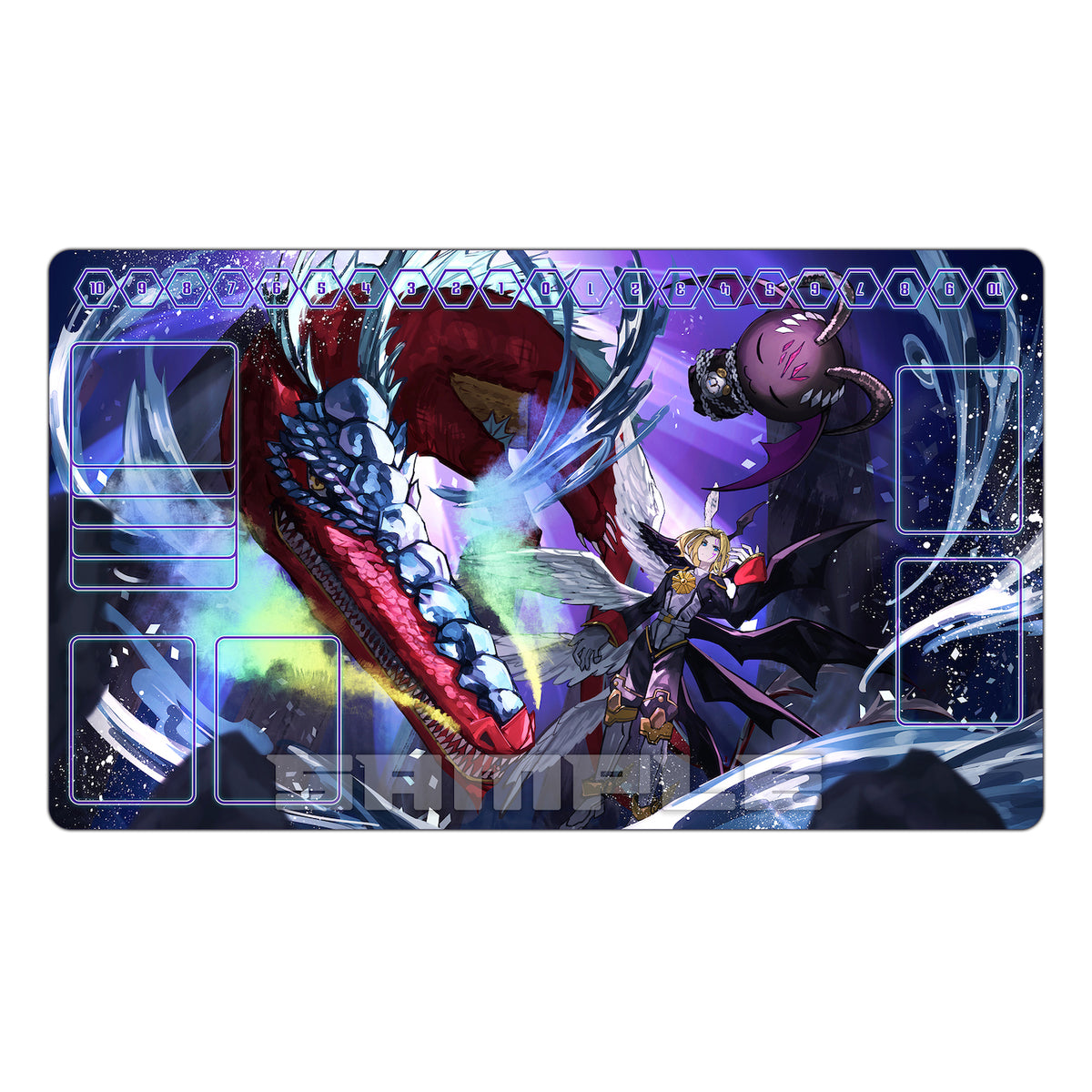 マジック大戦祭 上位賞 闇の領域、リリアナ 箔押しプレイマット 【公式