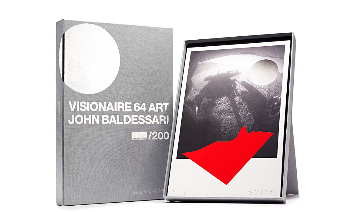 VISIONAIRE 64 ART JOHN BALDESSARI SIGNED PLATINUM EDITION