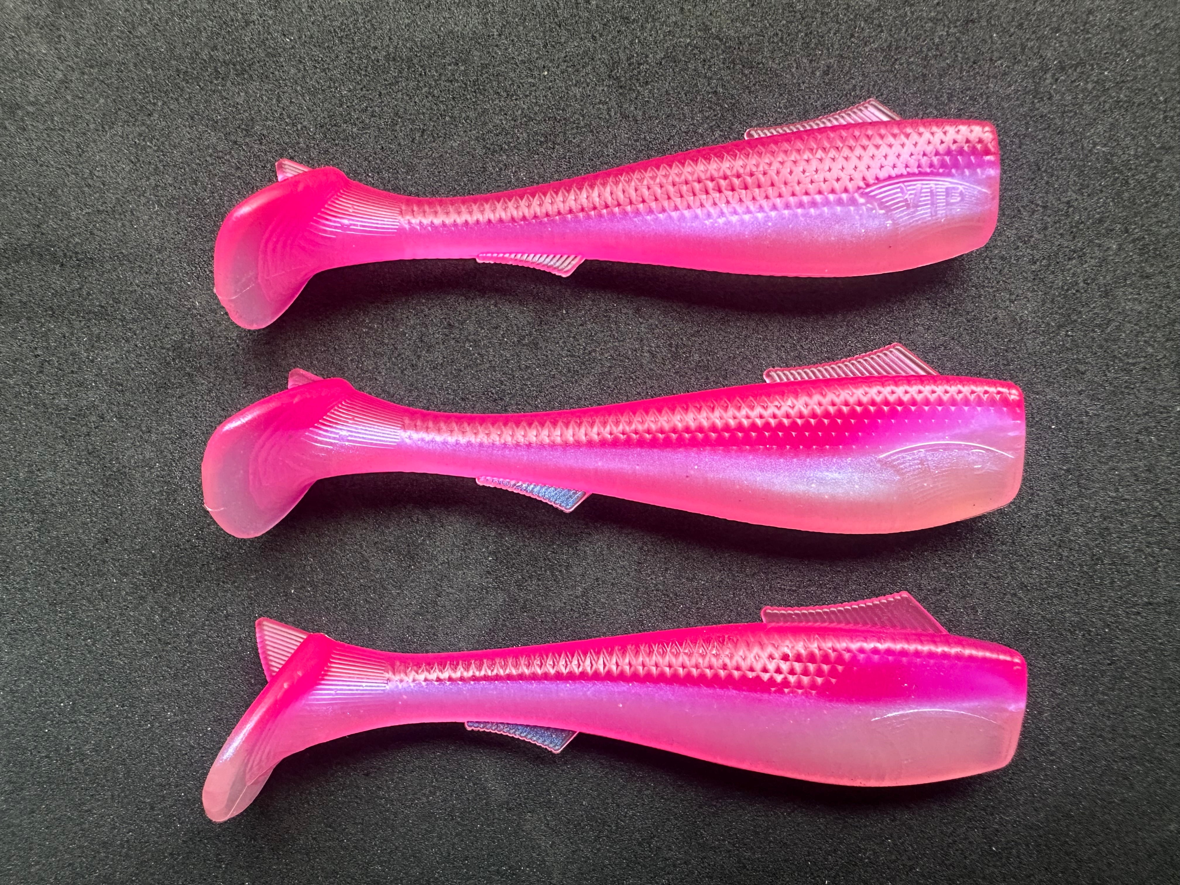 4.5” VIP “Pearl/Pink” Swim Bait (Single Bait) – VIP Outdoors
