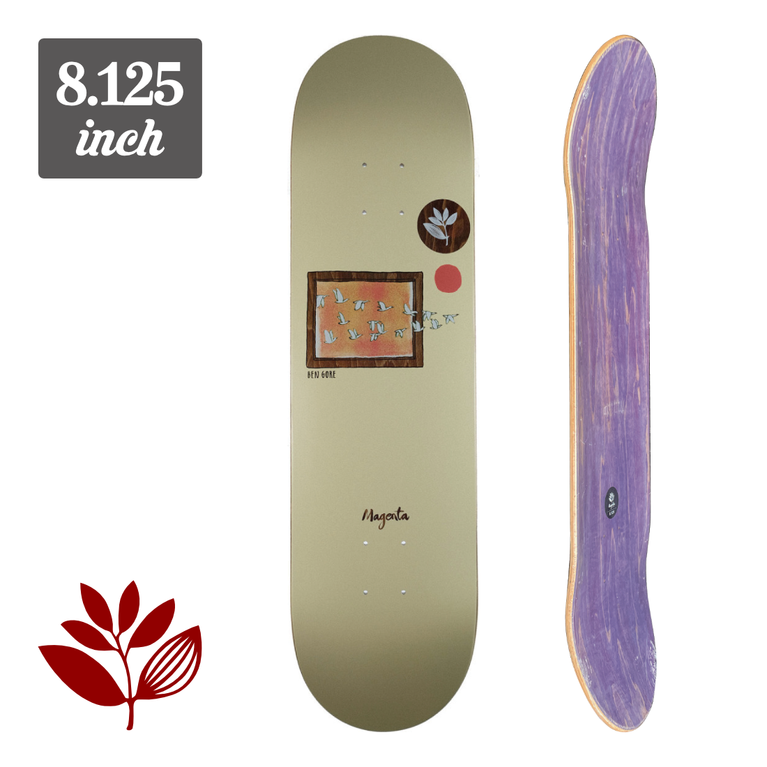 8.125】Magenta Skateboards - Solstice 
