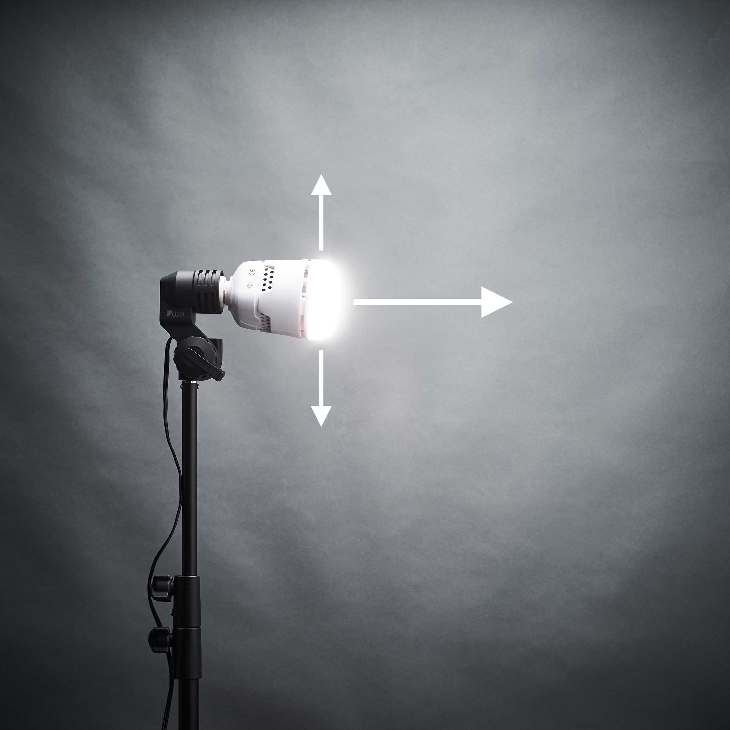 50cmソフトボックス（E26ソケット一体型）は「シェード付ソケット