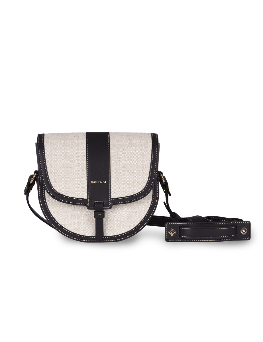 Windsor Rafia & Black Bag by PARIS/64