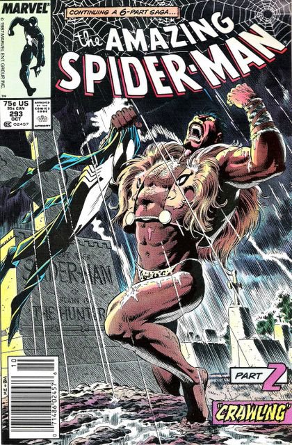 Dave's Long Box: KRAVEN'S LAST HUNT Marvel Comics, 1987