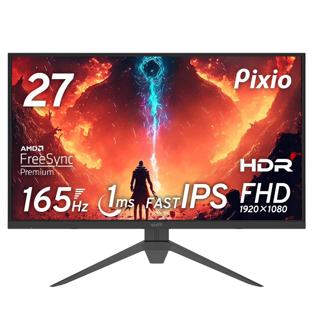 PX273P | 27インチ 165Hz FHD Fast IPSゲーミングモニター | Pixio