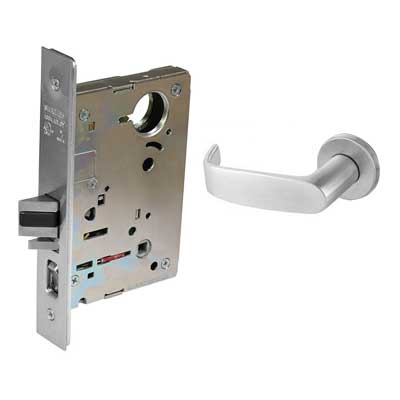 Sargent 8205-LNL-26D Office or Entry Function Mortise Lock, LA Keyway,