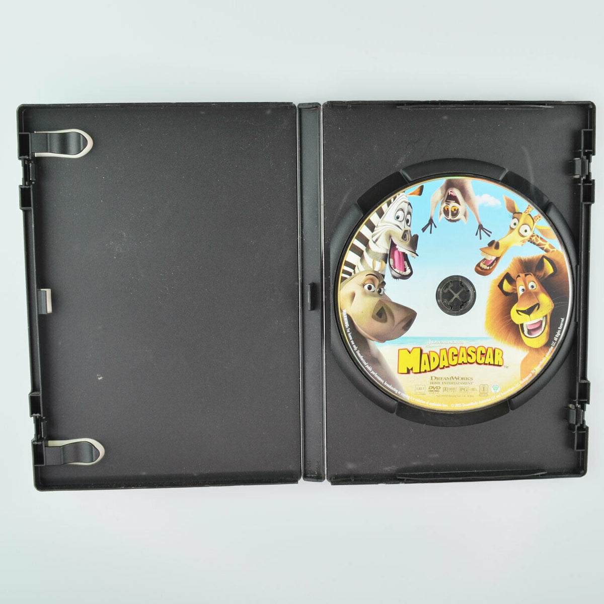 Madagascar (DVD, 2005, Full Frame) Ben Stiller, Chris Rock – Rusty