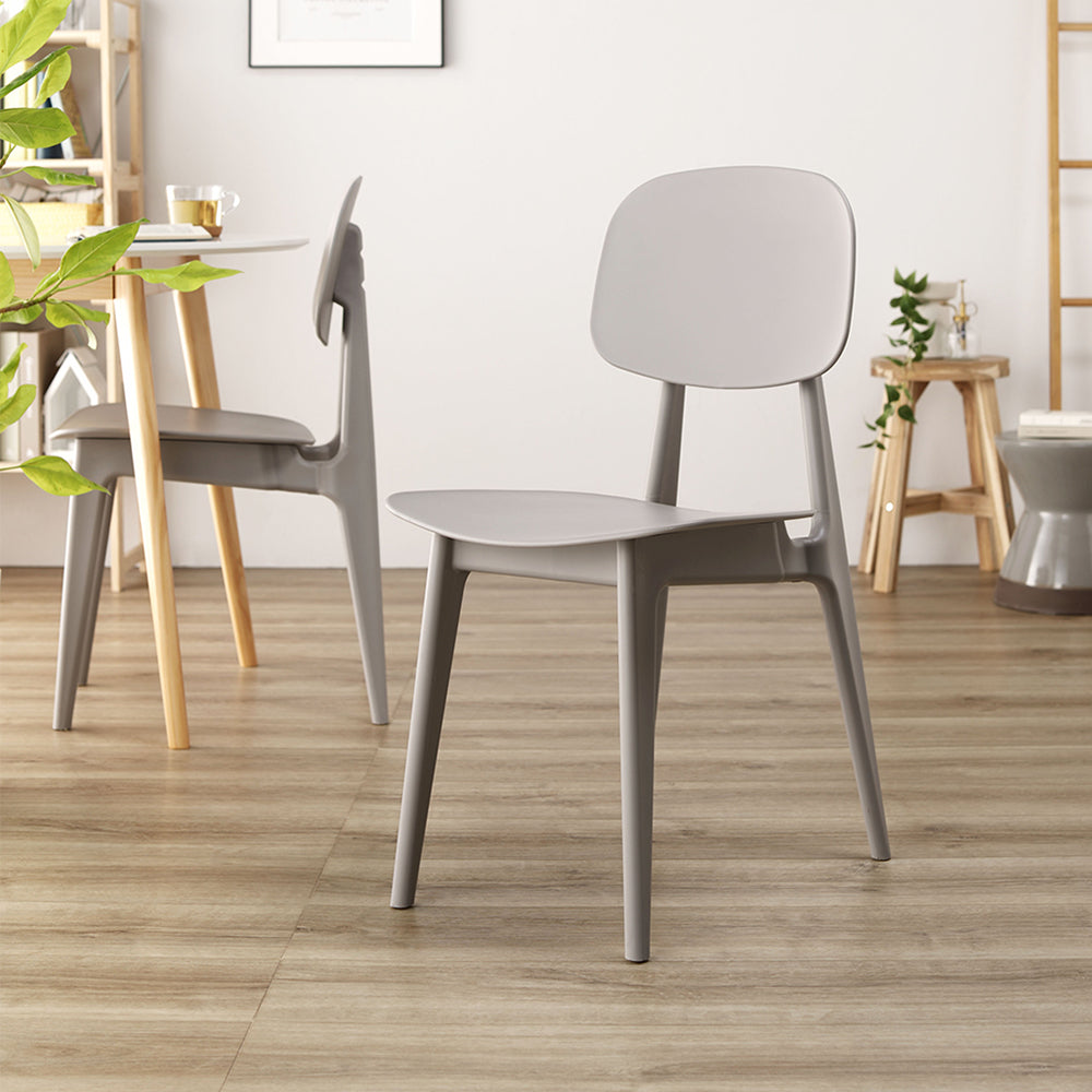 汚してもお手入れ簡単 軽量 PP チェア/シンプルなダイニングチェア